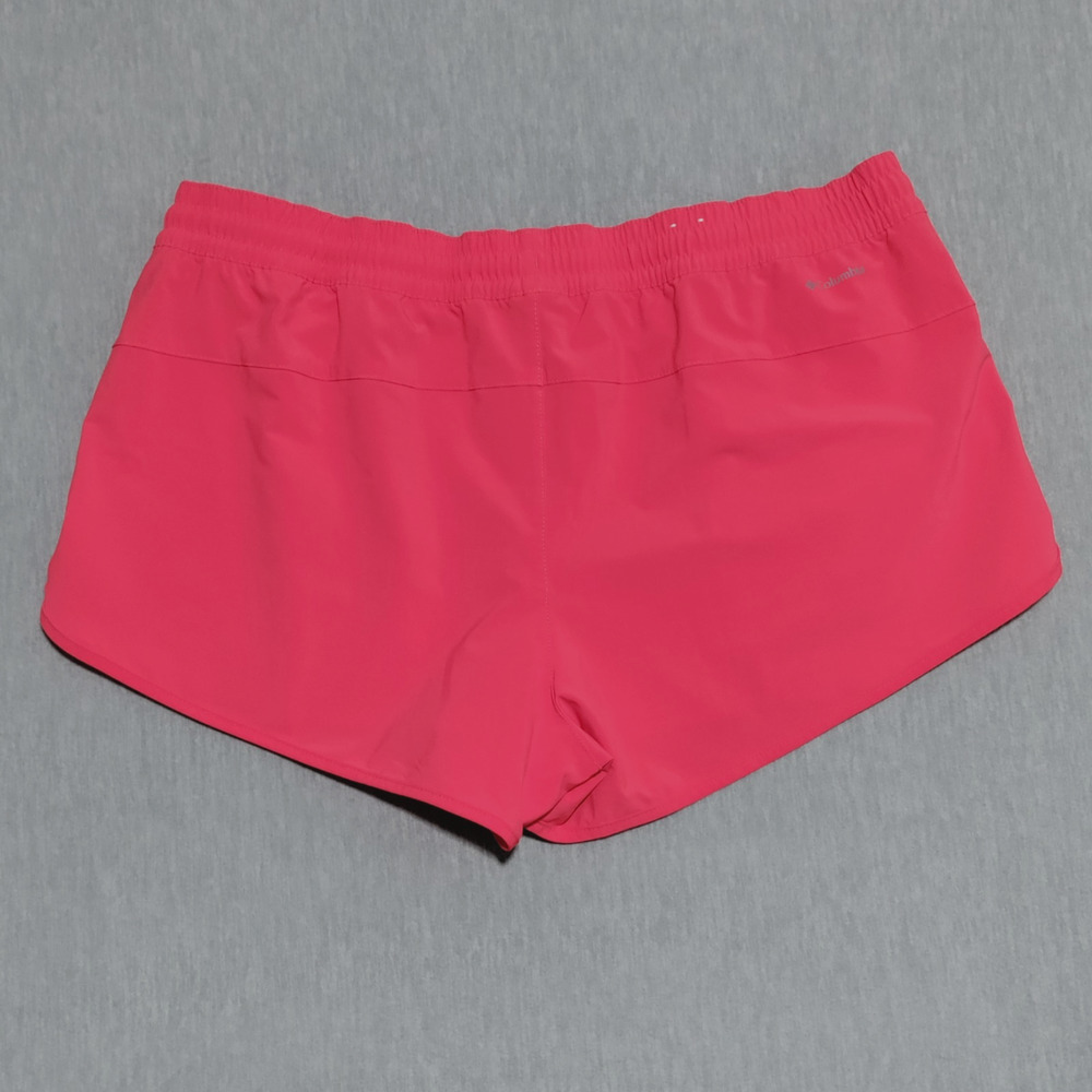 Columbia Shorts Women XXL Bogata Bay 3"L‎ Red Stretch Omni-Shade Beach Outdoor - Picture 3 of 13
